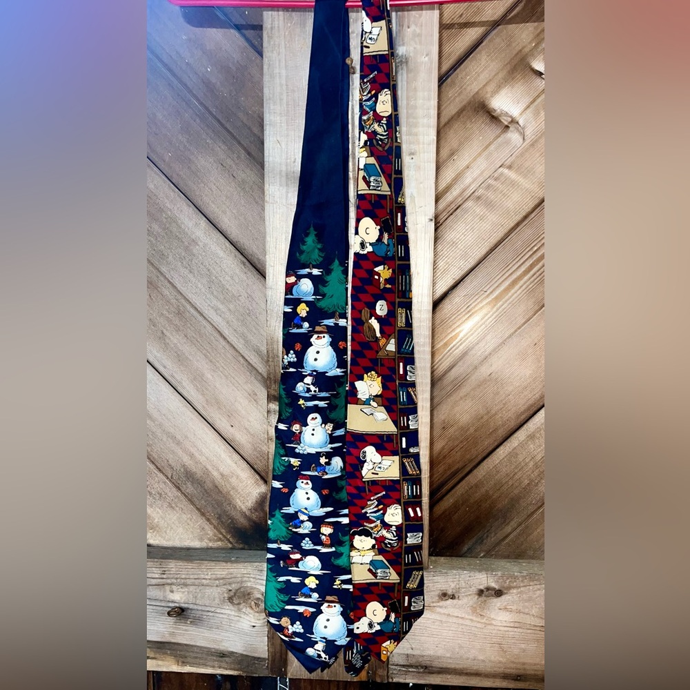 Snoopy & Friends and Peanuts Themed Ties